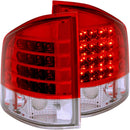 ANZO 1995-2005 Chevrolet S-10 LED Taillights Red/Clear - anz311013