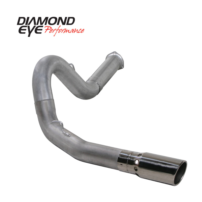 Diamond Eye KIT 5in DPF-BACK SGL AL 07.5-08 CHEVY 6 6L 2500/3500 BPCKGD BX46X14X14OD EL-PL - depK5134A