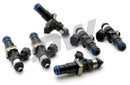 DeatschWerks 93-98 Toyota Supra TT 2200cc Injectors for Top Feed Conversion 14mm O-Ring (set of 6) - dw16S-08-2200-6