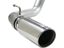 aFe MACHForce XP 2.5in 409SS Cat Back Exhaust w/ 304SS Polished Tip 05-13 Toyota Tacoma V6 4.0L - afe49-46013