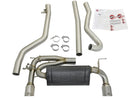 afe POWER MACH Force-Xp 16-17 BMW 340i/340ix/ 3.0L 304 SS Cat-Back Exhaust System - afe49-36334-P