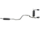 aFe Rebel Series 2.5in 304 SS Cat-Back Exhaust w/ Black Tips 2018+ Jeep Wrangler (JL) V6 3.6L - afe49-38066-B