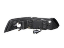 ANZO 1999-2004 Ford Mustang Projector Headlights Black - anz121042