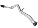 aFe Atlas Exhaust 5in DPF-Back Al Steel 07.5-10 GM Diesel Trucks V8-6.6L (td) LMM (Blk Tip) - afe49-04040-B