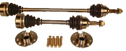 DSS Volkswagen 1993-1998 Golf / GTI / Jetta / Corrado VR6 (5-Speed) 500HP Level 3 Axle/Hub kit - dssVW63