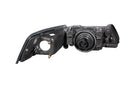 ANZO 1999-2004 Ford Mustang Crystal Headlights Black - anz121040
