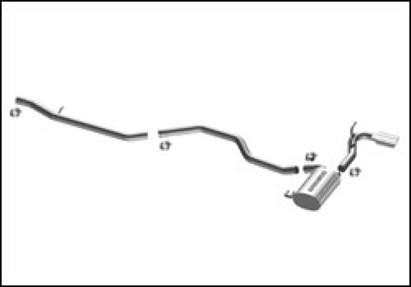 MagnaFlow Sys C/B 07- Jeep Patriot 2.4L - mag16763