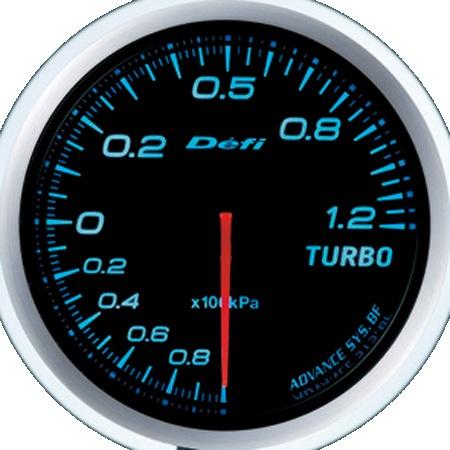 DEFI Advance BF Blue 60mm 1.2 Bar Boost Gauge (Metric) - defiDF10003