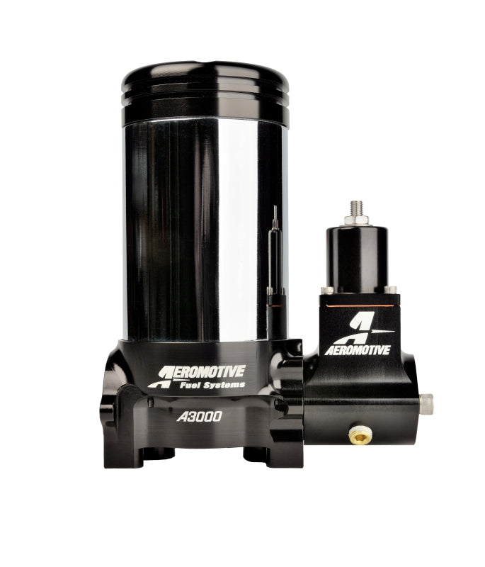 Aeromotive A3000 Drag Race Carbureted Fuel Pump And Regulator Only (Pre-Filter NOT Incl) - aer11222