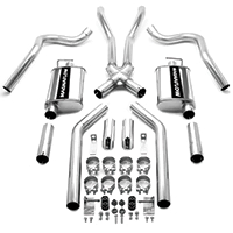 MagnaFlow SYS C/B 67-70 Mustang 2.50inch w/Tru-X - mag15816