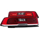 ANZO 2014-2015 Chevrolet Camaro LED Taillights Red/Clear - anz321322