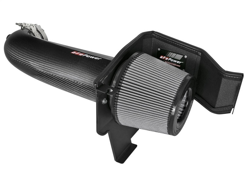 aFe POWER Magnum FORCE Carbon Fiber Stage 2 Track Series Pro Dry S CAIS - 11-18 Dodge Challenger V8 - afe51-12162-C