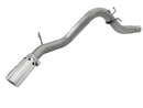 aFe LARGE BORE HD 3.5in DPF-Back SS Exhaust w/Polished Tip 2016 GM Colorado/Canyon 2.8L (td) - afe49-44064-P