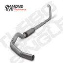 Diamond Eye KIT 5in TB SGL AL: 99-03 FORD 7.3L F250/F350 - depK5322A