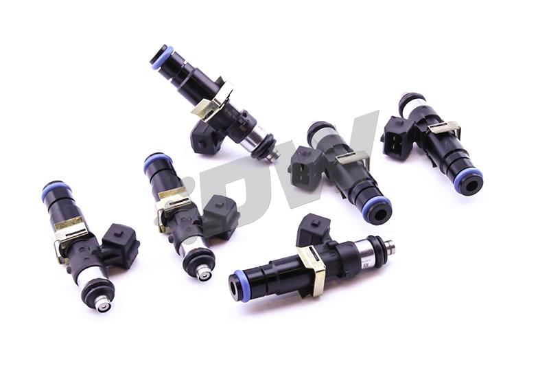 DeatschWerks 99-10 Ford Mustang V6 3.8L /4.0 Bosch EV14 1500cc Injectors (Set of 6) - dw16M-20-1500-6