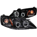 ANZO 2005-2010 Pontiac G6 Projector Headlights w/ Halo Black (CCFL) - anz121371