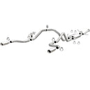 MagnaFlow 14 Toyota Tundra V8 4.6L/5.7L Stainless Cat Back Exhaust Dual Split Rear Exit - mag15305