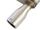 aFe Axle-Back Exhaust 2.5in 409SS w/Polished Tip 05-09 Ford Mustang V6 4.0L - afe49-43048