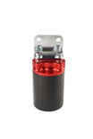 Aeromotive Canister Fuel Filter - 3/8 NPT/100-Micron (Red Housing w/ Black Sleeve) - aer12319