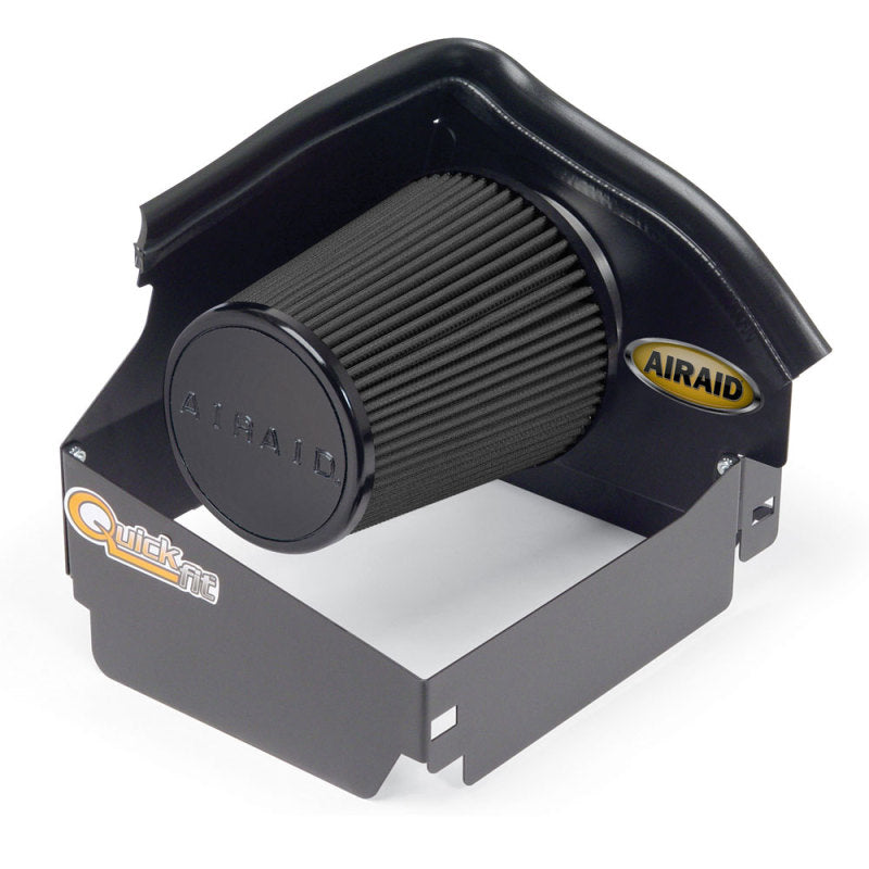 Airaid 05-10 Jeep Grand Cherokee 5.7L / 06-10 SRT8 CAD Intake System w/o Tube (Dry / Black Media) - air312-170
