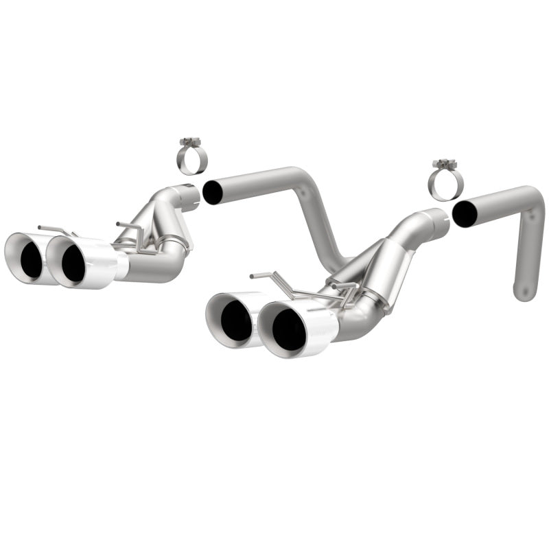 Magnaflow 09-11 Chev Corvette V8 6.2L Comp Series Quad Center Rear Exit SS Cat-Back Perf Exhaust - mag15283