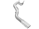 aFe Atlas 5in DPF-Back Aluminized Steel Exh Dodge RAM Diesel 13-14 6.7L (td) Mega Cab w/Polished Tip - afe49-02039-P