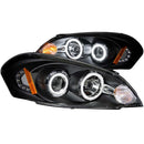 ANZO 2006-2007 Chevrolet Monte Carlo Projector Headlights w/ Halo Black - anz121236