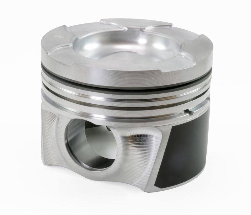 Mahle MS Piston Set Duramax 4.095in Bore 3.898in Stk 6.417in Rod 1.358 Pin -41.8cc 16.6 CR Set of 8 - mhl930036295