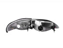 ANZO 1994-1998 Ford Mustang Crystal Headlights Chrome - anz121262