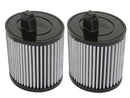 aFe MagnumFLOW Air Filters OER Pro Dry S A/F 16-17 Cadillac ATS-V V6-3.6L (tt) - afe11-10138