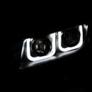 ANZO 2014-2015 Chevrolet Camaro Projector Headlights w/ U-Bar Black - anz121508