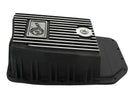 aFe Power Transmission Pan Black Machined 09-14 Ford 6R80 F-150 Trucks - afe46-70172