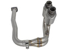 aFe Power Direct Fit Catalytic Converter Replacements Front 00-03 Jeep Wrangler (TJ) I6-4.0L - afe47-48001