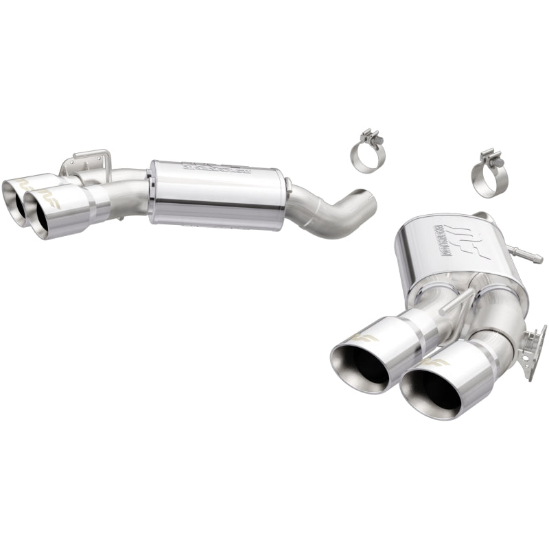 MagnaFlow 2016 Chevy Camaro 6.2L V8 Competition Axle Back w/ Quad Polished Tips - mag19336