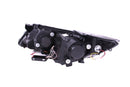 ANZO 2011-2013 Kia Optima Projector Headlights w/ Halo Black (CCFL) - anz121460