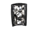 ANZO 2000-2005 Ford Excursion Taillights Black - anz211051
