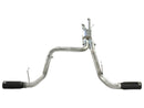 aFe MACHForce XP 2-1/2in to 3in 409 SS Cat-Back Exhaust w/ Black Tips 10-17 Toyota Tundra V8 5.7L - afe49-46014-B