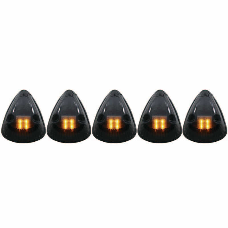 ANZO 1994-1998 Dodge Ram 2500 LED Cab Roof Light Kit Smoke 5pc - anz861076