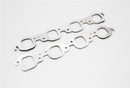 Cometic GM BBC 1.850 inch X 1.900 inch Port .30 inch MLS Exhaust Gasket - cgC5897-030