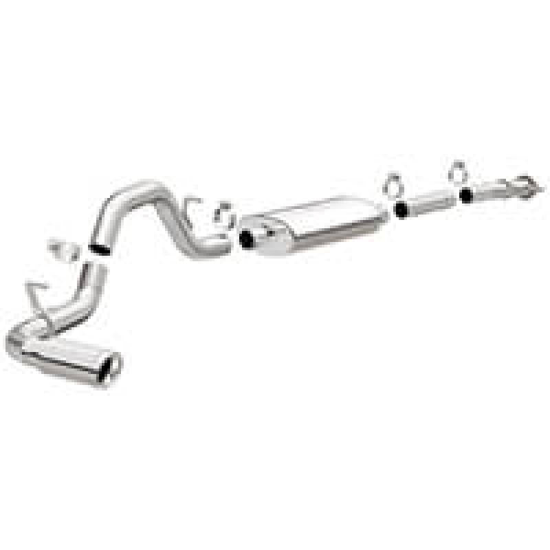 MagnaFlow Stainless Cat-Back Exhaust 2015 Chevy Colorado/GMC Canyon Single Passenger Rear Exit 4in - mag19018