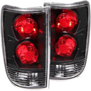 ANZO 1995-2005 Chevrolet Blazer Taillights Black - anz211005