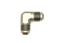 DeatschWerks 8AN Male Flare To 8AN Male Flare 90-Degree Coupler Fitting - dw6-02-0208