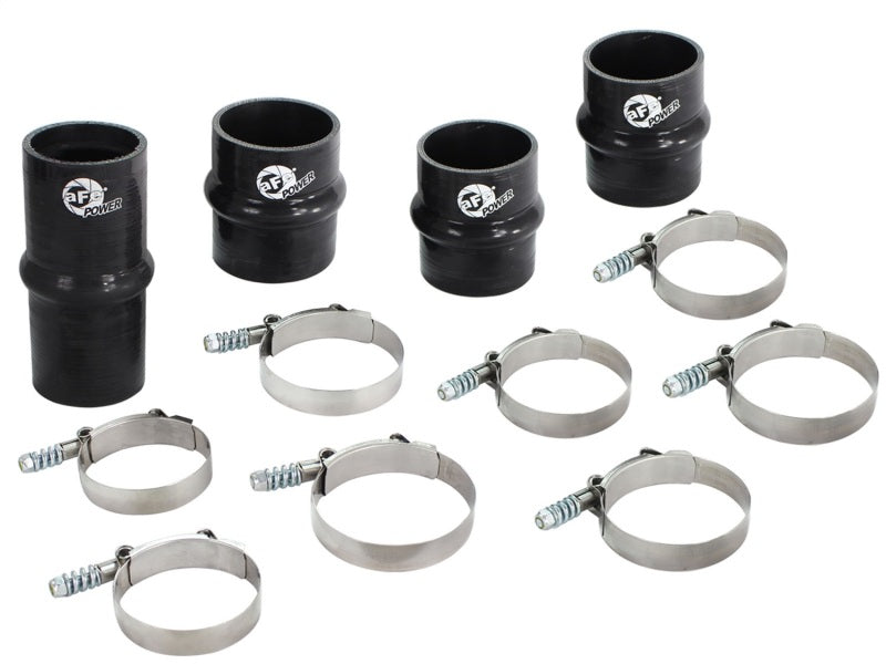 aFe BladeRunner Intercooler Couplings & Clamps Kit Replacement 03-07 Dodge Diesel Trucks L6-5.9L(td) - afe46-20010