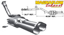 MagnaFlow Conv DF BMW 86 91 - mag23554