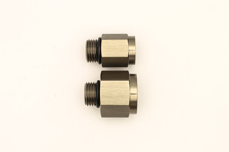 DeatschWerks DW250iL 6ORB Male to Metric Female Plumbing Kit to Replace Bosch 044 (Incl. O-Ring) - dw6-02-0101