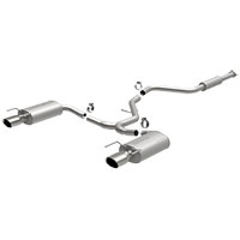 MagnaFlow 11 Buick Regal L4 (Excl. GS Model) Dual Split Rear Exit SS Cat-Back Performance Exhaust - mag15498