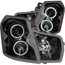 ANZO 2003-2007 Cadillac Cts Projector Headlights w/ Halo Black (CCFL) - anz121417