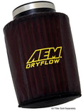 AEM Air Filter Wrap 6 inch Base 5 1/8inch Top 7 1/8 inch Tall - aem1-4007