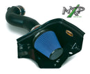 Airaid 11-14 Ford Mustang GT 5.0L Race Only (No MVT) MXP Intake System w/ Tube (Dry / Blue Media) - air453-304