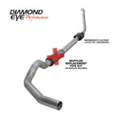 Diamond Eye KIT 5in TB MFLR RPLCMENT PIPE SGL ALUM 94-97 5 7 3L F250/F350 PWRSTROKE NFS W CARB STDS - depK5314A-RP